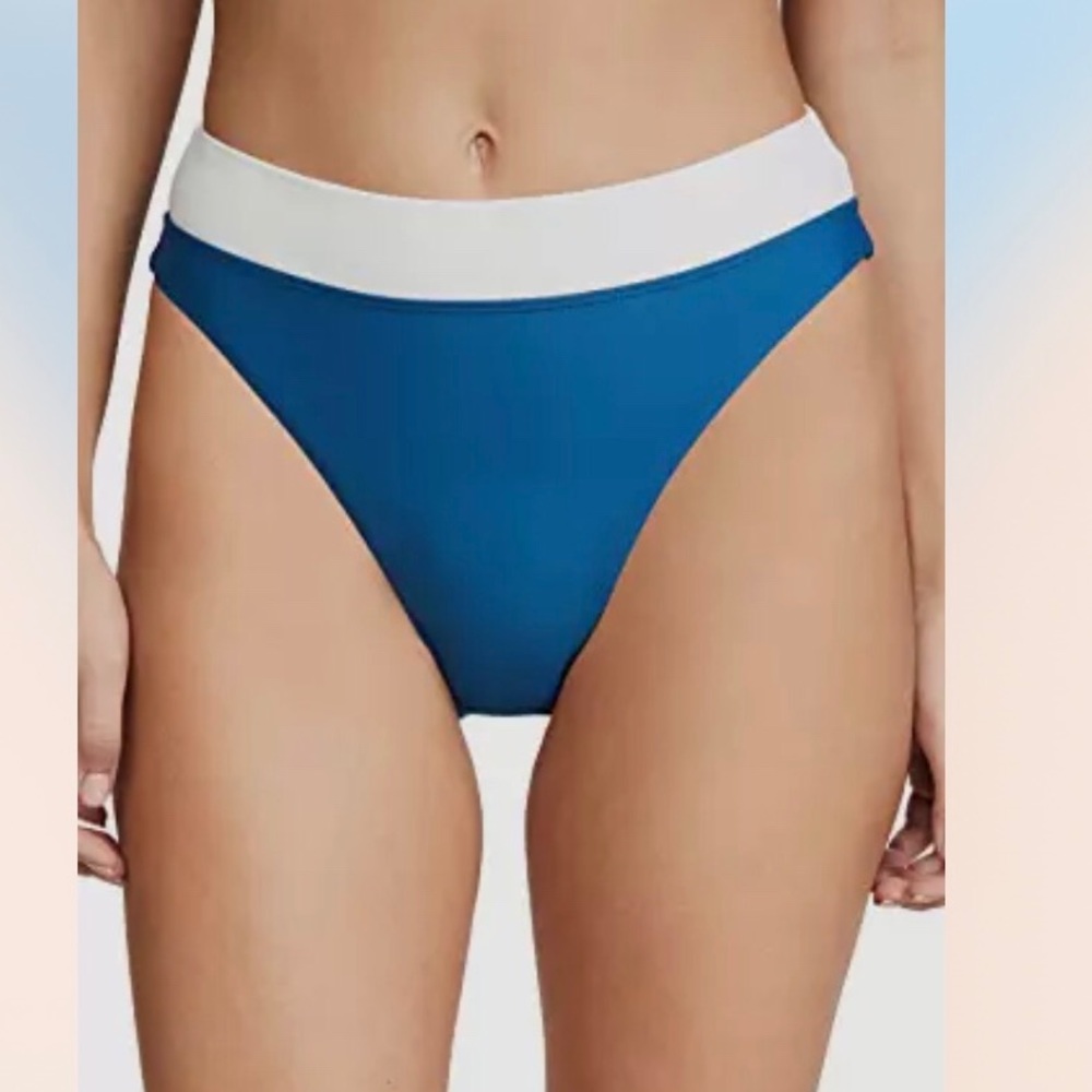 Pily Q Island Blue High Waist Bikini Bottom